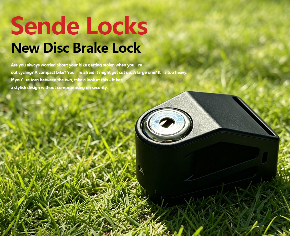 SDD05 Multi‑Color Disc Lock | Alloy Anti‑Theft Disc Brake Lock for Motorcycles & E‑Scooters