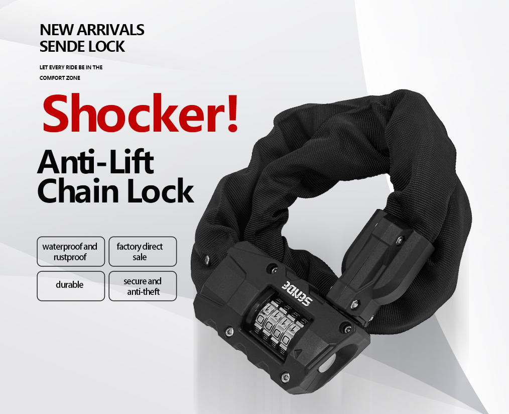 SDL10 Medium‑Duty Combination Chain Lock | Cost‑Balanced 5‑Digit Alloy‑Steel Anti‑Theft Chain Lock for Bulk Export