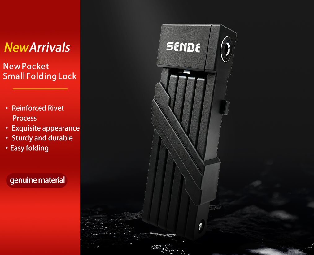 SDZ19 Universal Entry‑Level Folding Lock | High‑Volume Cost‑Competitive Alloy‑Steel Portable Key‑Operated Anti‑Theft Folding Lock