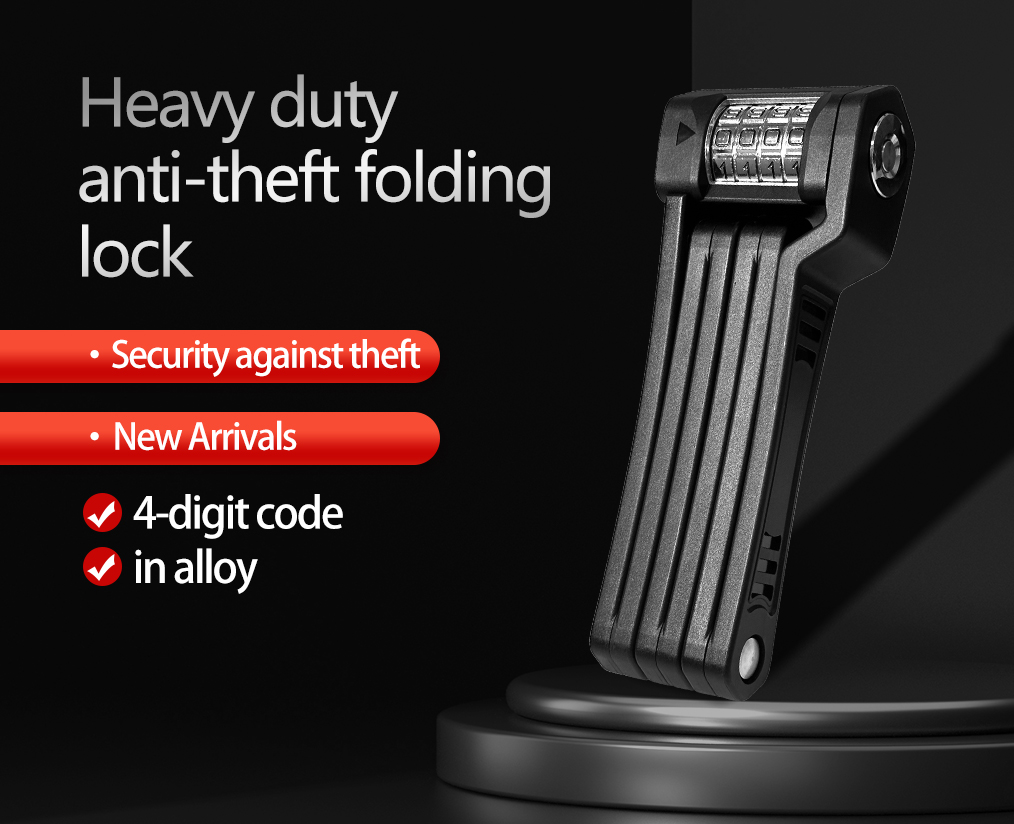 SDZ20 Reinforced Heavy‑Duty Folding Lock | Thick‑Blade Large‑Opening High‑Security Key‑Operated Anti‑Theft Folding Lock