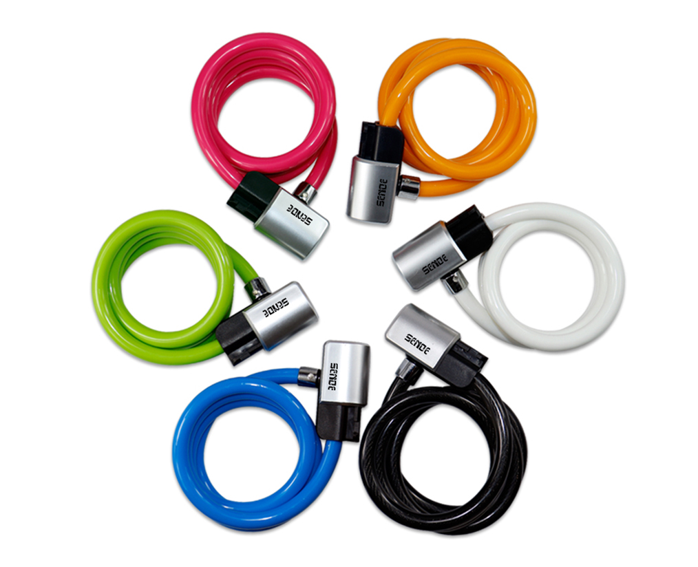 SDG01 Key Cable Lock | Key-Type Steel Cable Bicycle Anti-Theft Lock