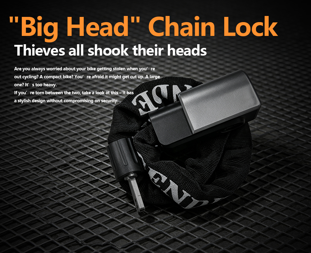 SDL04 Key Chain Lock | Standard Key Type Bicycle Anti-Theft Chain Lock
