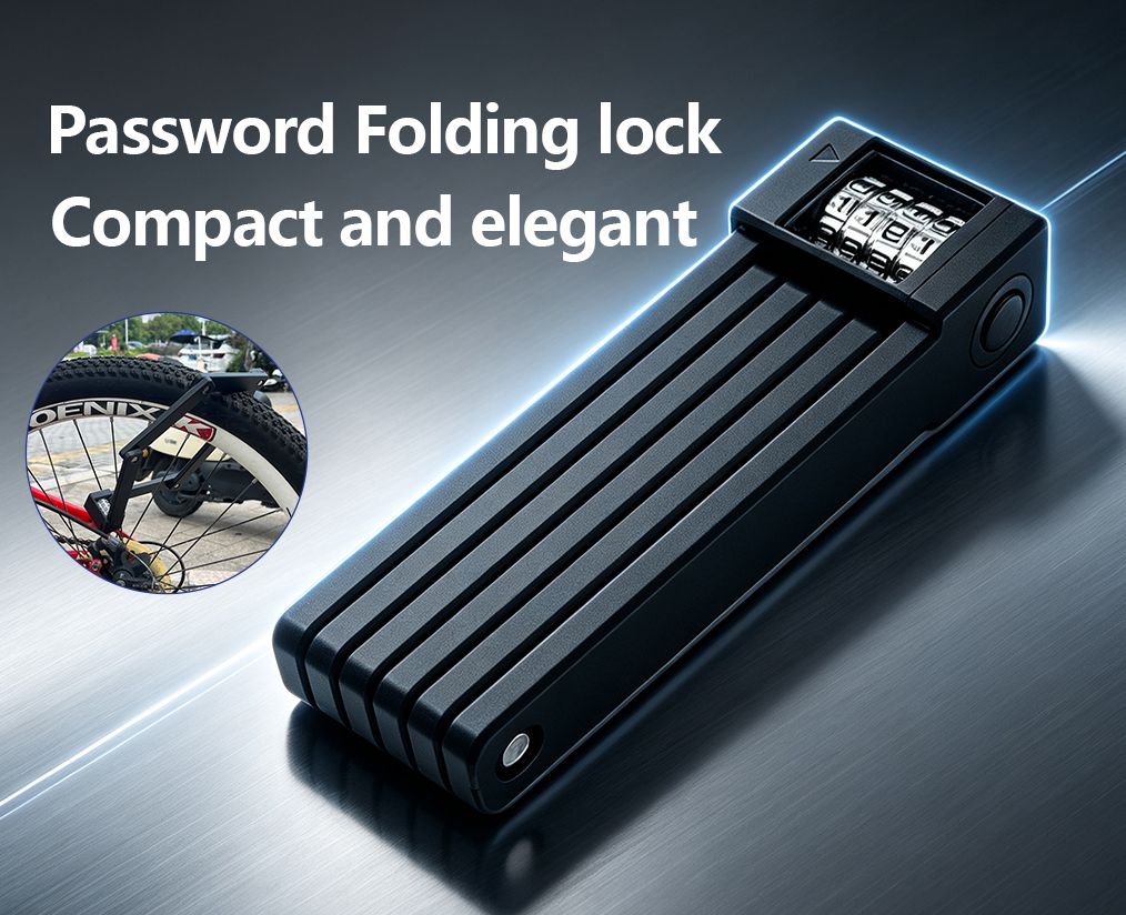 SDZ21 Light‑Optimized Folding Lock | Compact Portable Key‑Operated Anti‑Theft Folding Lock for Weight‑Sensitive Commuters